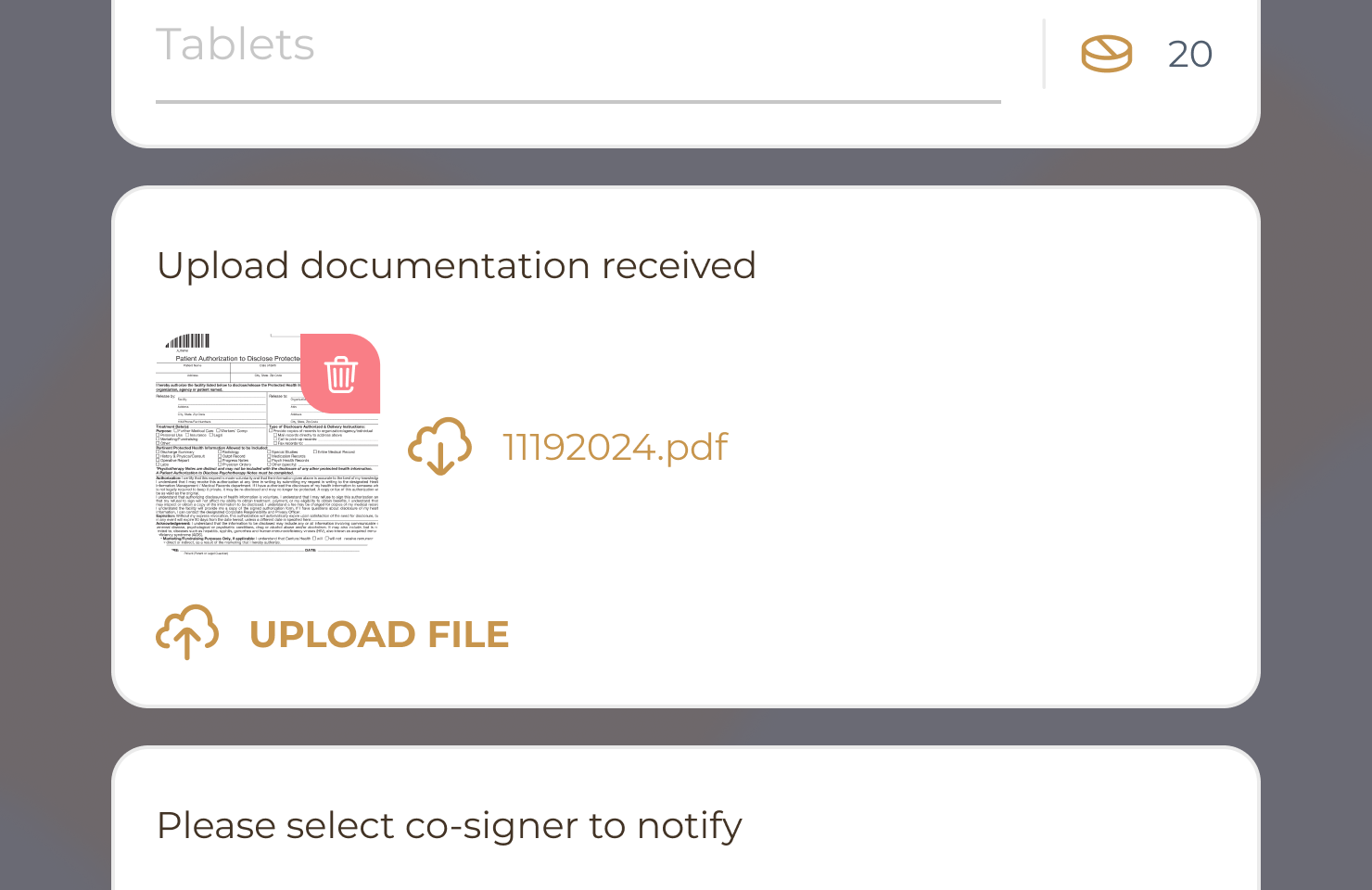 Attach digital copies of packing slips and invoices