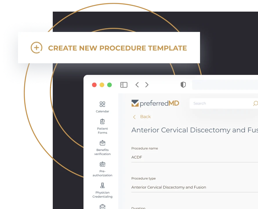 Procedure Templates