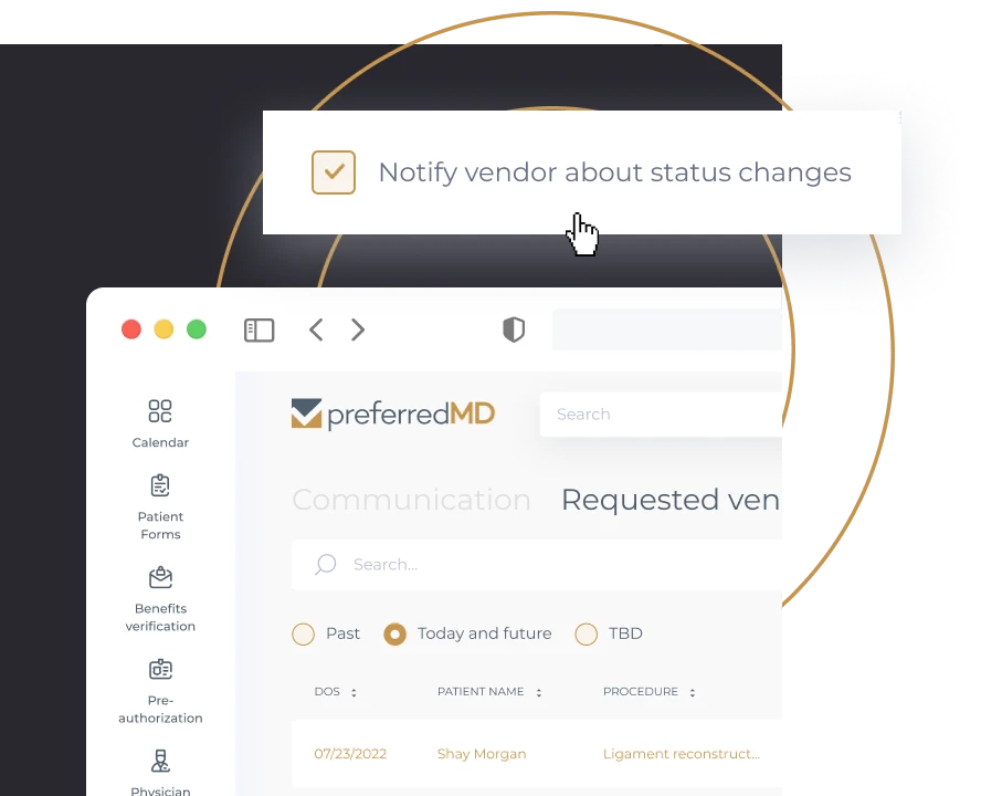 Vendor Communication
